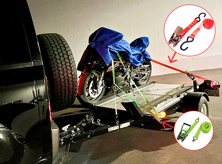 Jak prawidłowo używać regulowanych sznurków z płaskim bungee do przechowywania i transportu rowerowego