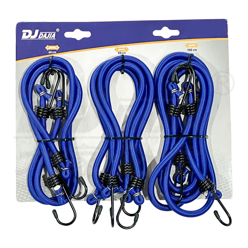 12 mm bungee silne paski bungee z stalowym haczykiem cynku